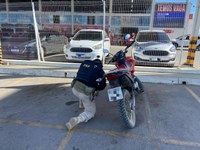 PRF recupera motocicleta roubada em Palmeira dos Índios/AL