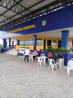 PRF realiza ação de saúde preventiva em parceria com a Secretaria Municipal de Saúde de Rio Largo/AL