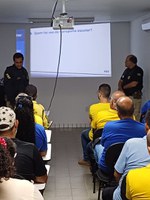 PRF realiza palestra sobre Educação para o Trânsito, em Barra de São Miguel/AL