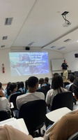 A Polícia Rodoviária Federal em Alagoas visitou escolas no interior e realizou palestras para os estudantes nos dias 6, 7 e 8 de abril.