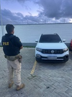 PRF prende mulher por receptação e adulteração de sinal identificador em Santana do Ipanema/AL