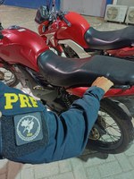 PRF identifica duas motocicletas com sinais de adulteração em União dos Palmares/AL
