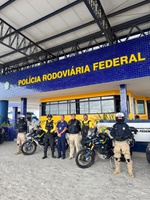 PRF realiza abertura do Maio Amarelo com ação educativa em Rio Largo/AL