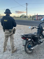 PRF prende homem por receptação e recupera motocicleta adulterada em Cacimbinhas/AL