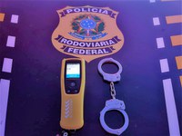 PRF prende motorista embriagado após atropelamento na BR 316