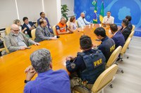 PRF participa de reunião com diversos órgãos estaduais e federais no Amapá