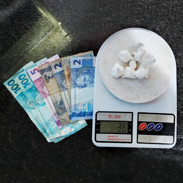 RF detém homem com 8 papelotes de crack em Oiapoque (AP)