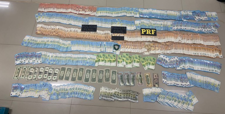 Em operação integrada, mais de 40 mil euros escondidos junto ao corpo são apreendidos em Oiapoque