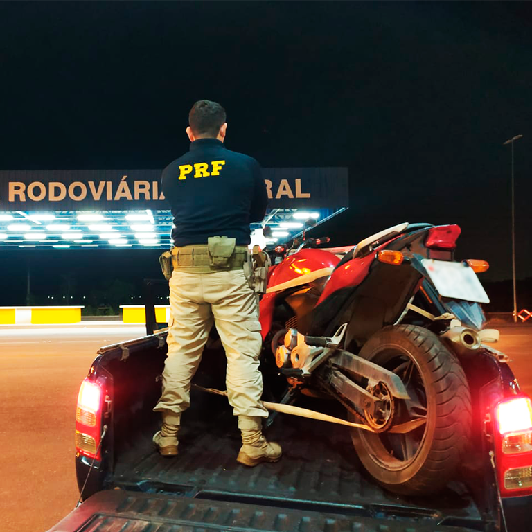 Moto roubada apreendida em Macapá