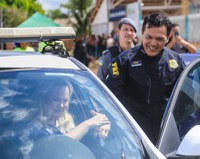 PRF doa viaturas à Prefeitura de Pedra Branca