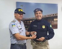 PRF visita novo comando da PM no Amapá