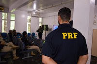 Janeiro Branco: PRF realiza momento voltado aos  cuidados com a saúde mental
