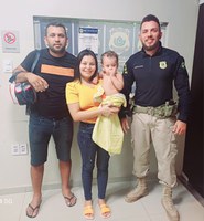 PRF salva criança engasgada em Macapá