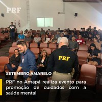 PRF NO AMAPÁ REALIZA EVENTO PARA PROMOÇÃO DE CUIDADOS COM A SAÚDE