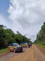 PRF participa da Escolta e Visita da Ministra da Saúde em Oiapoque
