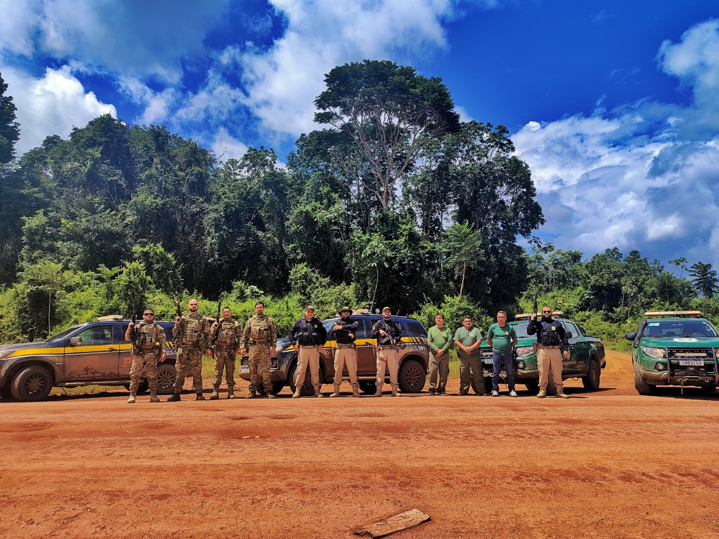 PRF E IBAMA em operação conjunta