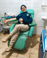 Durante Operação, PRF realiza ação de doação de sangue em Tabatinga