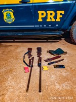 PRF-AM prende indivíduos armados na BR-230,em Humaitá