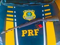 PRF apreende arma e munições em Humaitá/AM