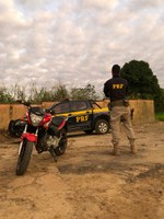 PRF recupera moto roubada em Benjamin Constant/AM