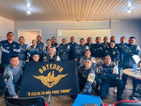 PRF-AM promove palestra ao Batalhão de Policiamento de Trânsito da PM/AM