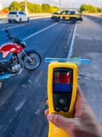 Embriaguez ao volante: PRF apreende motociclista com alta taxa de álcool no sangue