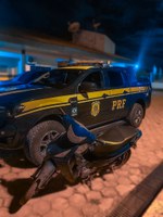 Motocicleta roubada é recuperada pela PRF em Humaitá (AM)