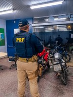 Motociclista é preso por receptação na BR-174