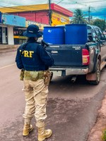 PRF apreende 400 litros de diesel na BR-174
