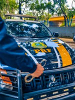 PRF cumpre mandado de prisão por ameaça e porte de arma restrita em Humaitá/AM