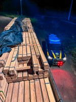 Madeira ilegal é apreendida em Humaitá (AM)