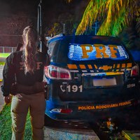 Passageiro com mandado de prisão é preso em ônibus na BR-174