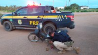 PRF-AM recupera motocicleta roubada no Amazonas