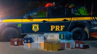 PRF apreende carga contrabandeada em Presidente Figueiredo/AM
