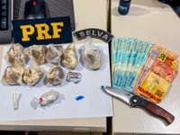 PRF apreende drogas na BR-17