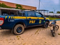 PRF apreende motocicletas com sinais de adulteração na BR-319