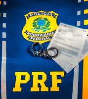 PRF cumpre mandado de prisão durante fiscalização no Amazonas