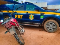 PRF detém condutor com motocicleta adulterada na BR-174