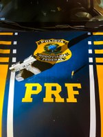 PRF prende condutor armado com pistola na BR-174