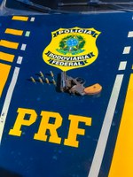 PRF prende homem com arma ilegal na BR 319