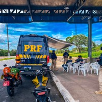 PRF promove ação educativa para motociclistas na BR-319