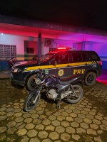 PRF recupera motocicleta roubada em Humaitá/AM