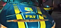 PRF apreende espingarda e munições durante abordagem no Oeste da Bahia; veja vídeo