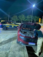 PRF recupera caminhonete roubada em Capim Grosso (BA)