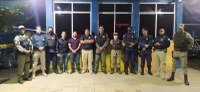 PRF promove ambientação com atividades teóricas e práticas sobre técnicas de identificação veicular na Chapada Diamantina