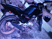 PRF recupera motocicleta roubada que foi negociada em troca de uma vaca