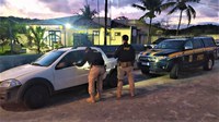 Caminhonete Strada roubada em Eunápolis (BA) é recuperada pela PRF na BR 367 em Santa Cruz Cabrália (BA)