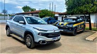 Caminhonete Fiat Toro roubada em Niterói (RJ) é recuperada pela PRF na BR 135 em Barreiras (BA)