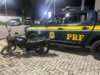 PRF recupera motocicleta roubada em Jaguarari (BA)