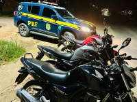 PRF recupera três motocicletas com sinais de adulteração durante fiscalização na BR-101 em Ibirapitanga (BA)